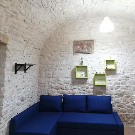 Unique White Stone Apartment