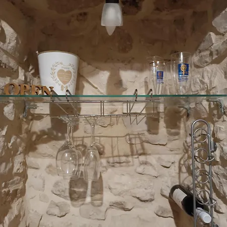 Unique White Stone Apartment