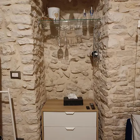 Unique White Stone Apartment *