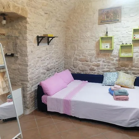 Unique White Stone Apartment